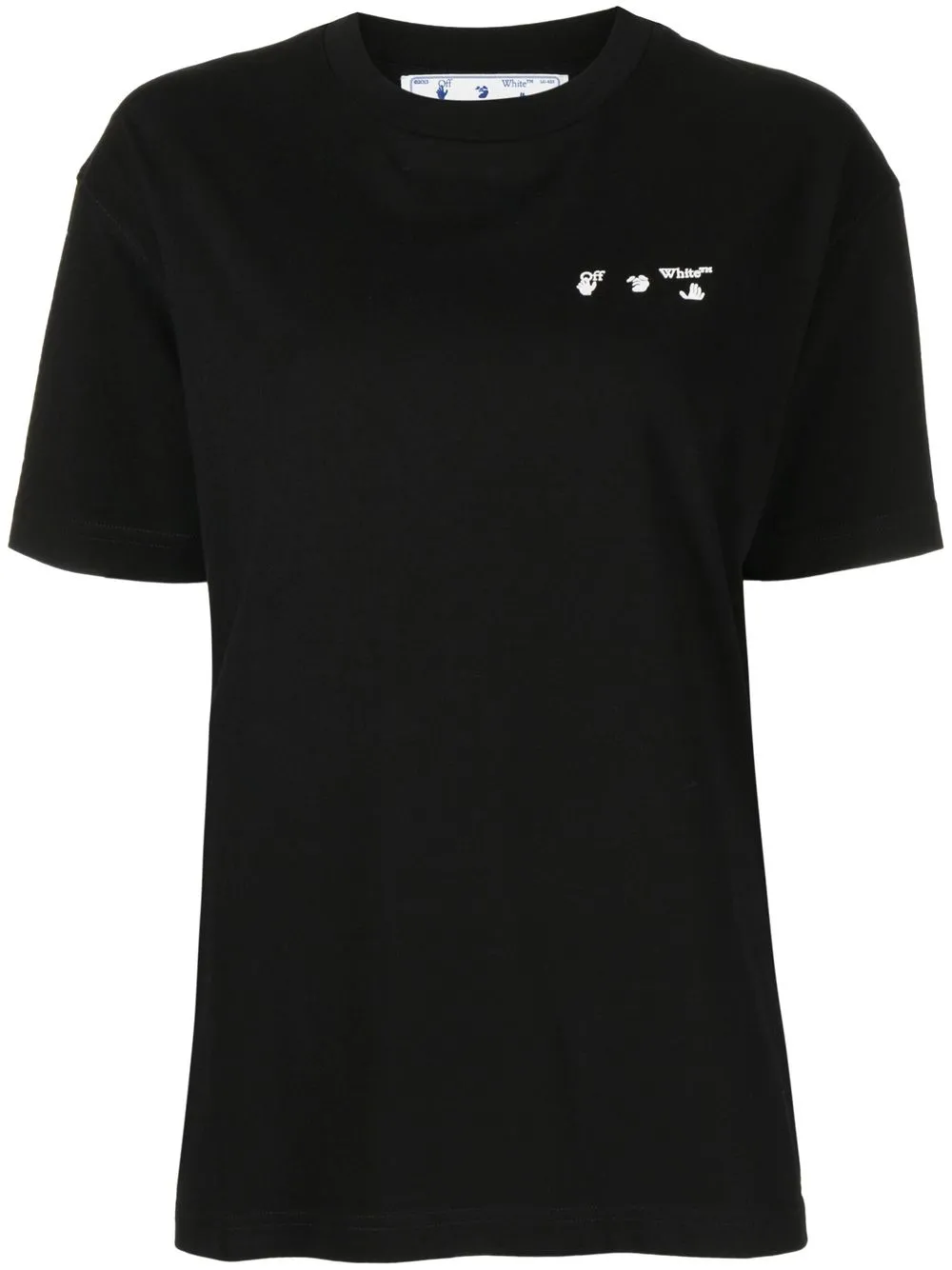 

Off-White playera con logo estampado - 1001