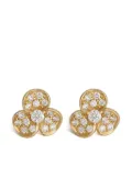 LEO PIZZO 18kt yellow gold Candy Flora diamond earrings
