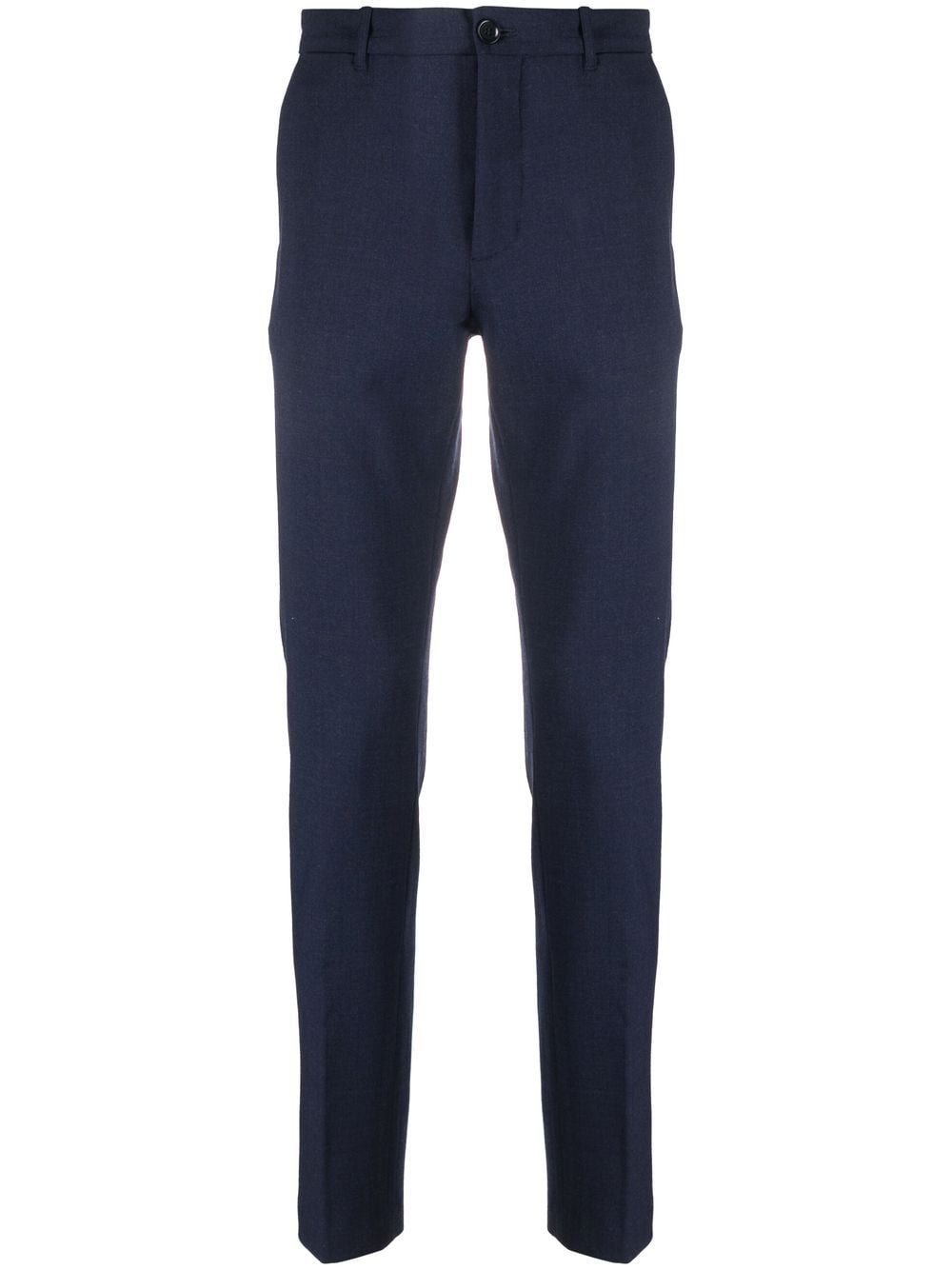 

ASPESI straight-leg wool-blend trousers - Blue