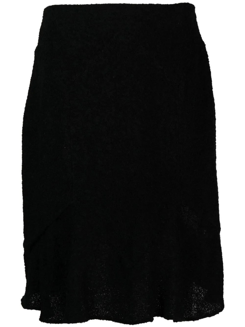 

Christian Dior 1990s pre-owned flared hem skirt - Black