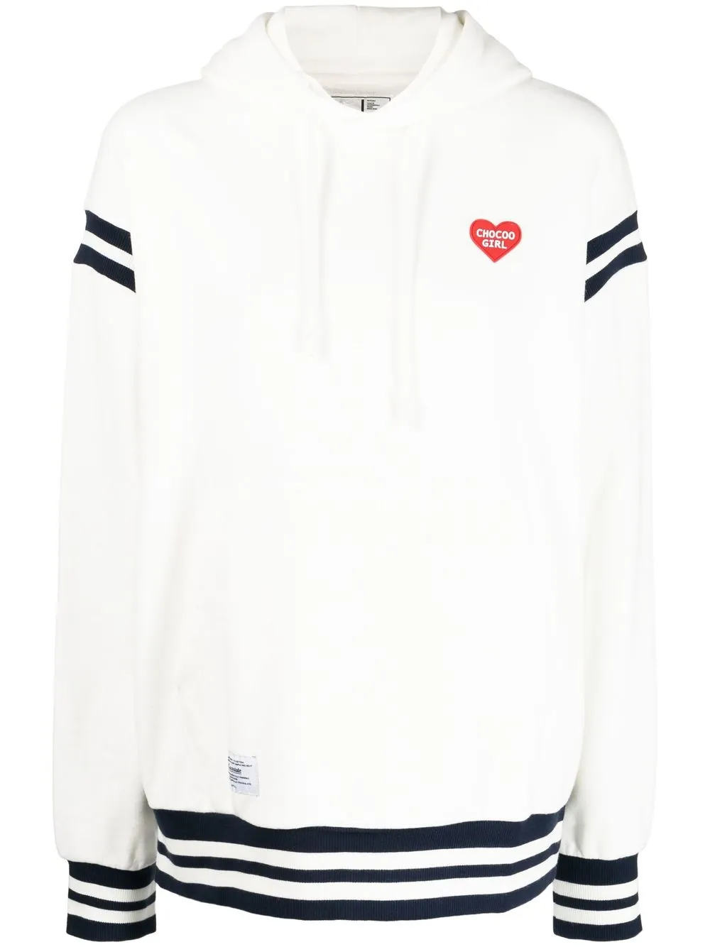 

CHOCOOLATE hoodie con parche del logo - Blanco