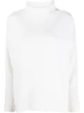 Allude roll-neck cashmere jumper - Neutrals