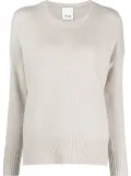 Allude crew-neck cashmere jumper - Neutrals