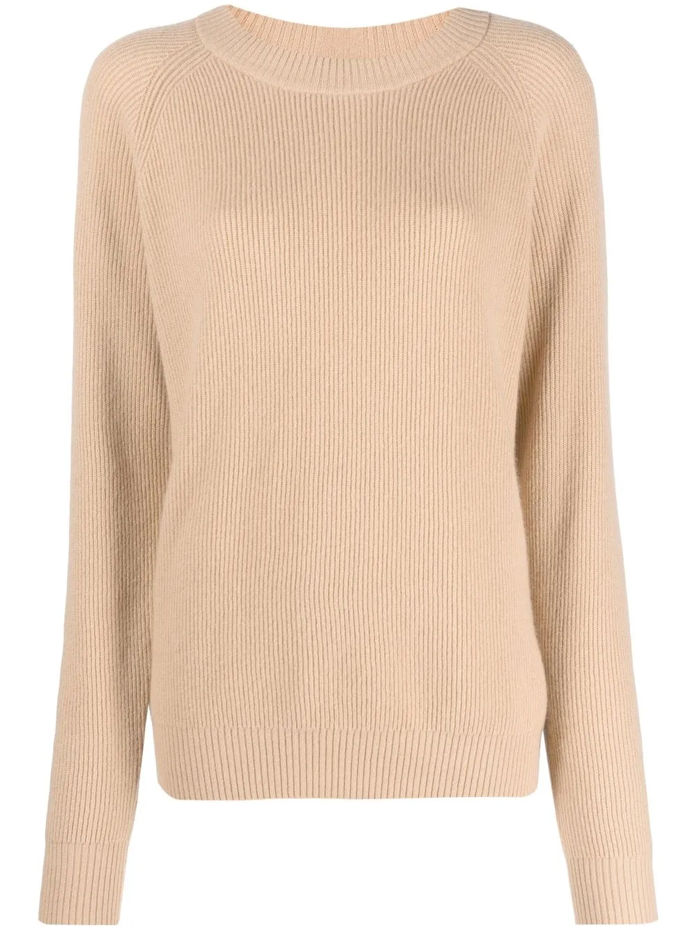 

Allude round-neck cashmere jumper - Neutrals