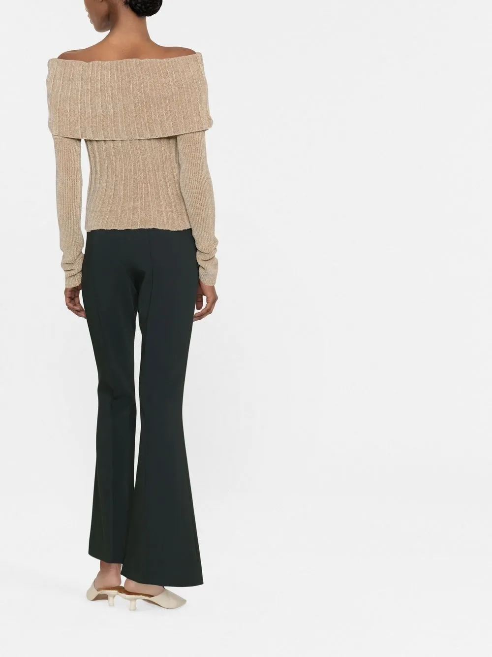Jacquemus off-shoulder Knitted Top - Farfetch