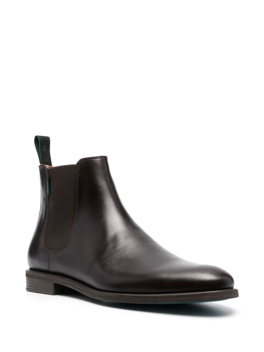 Shop Ps By Paul Smith Leather Ankle Boots In Braun