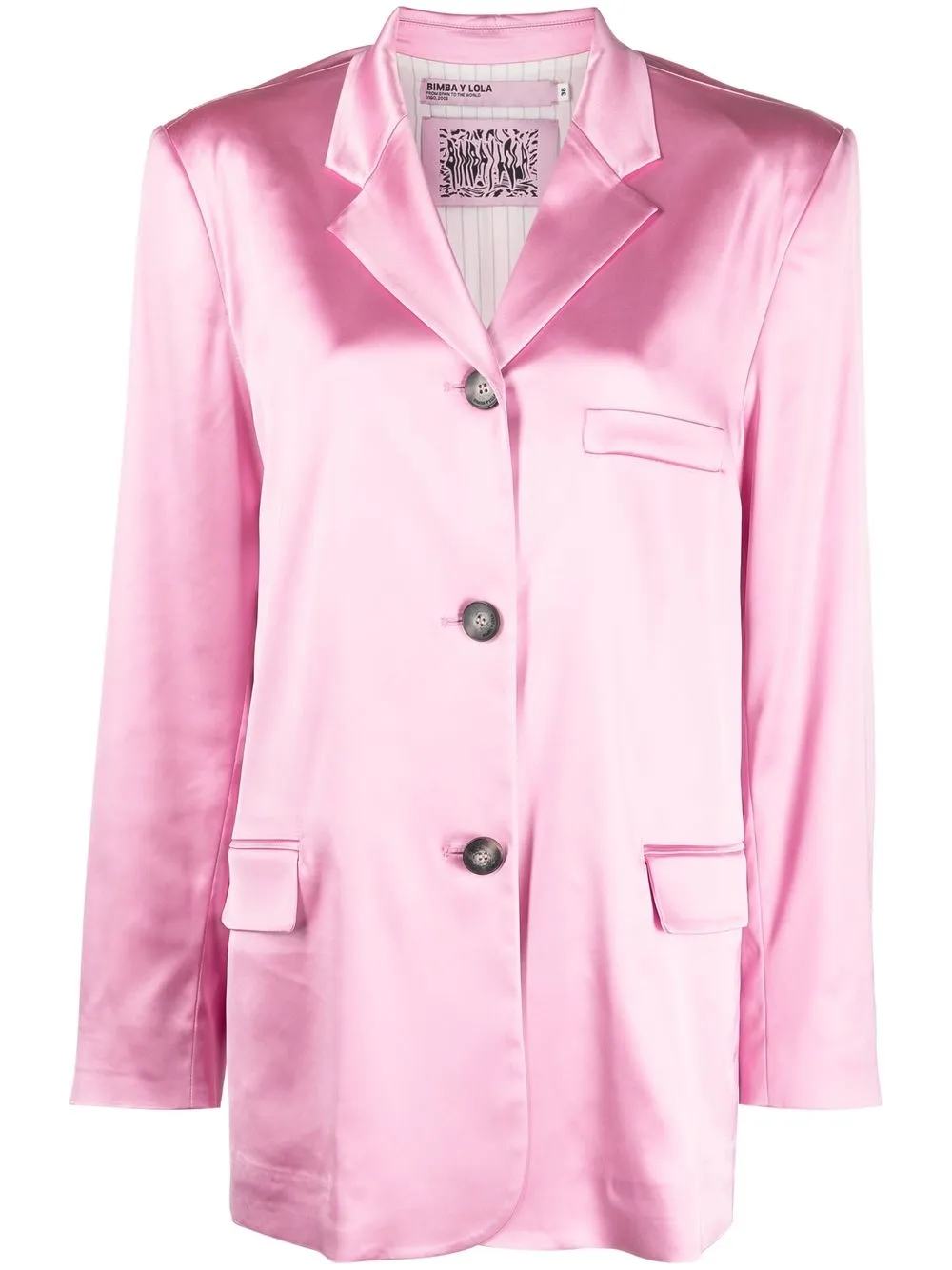 

Bimba y Lola blazer de vestir con botones - Rosado