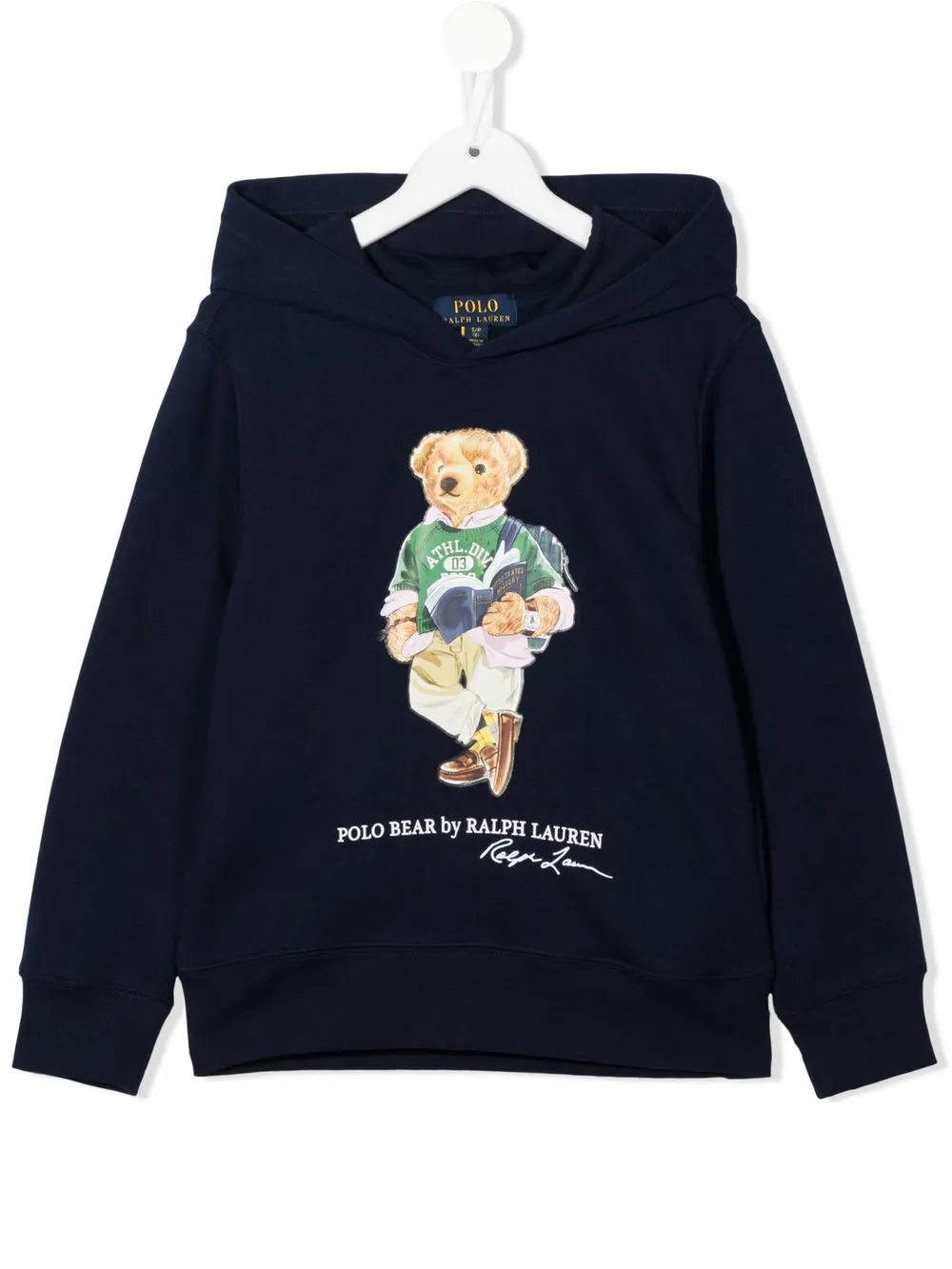 

Ralph Lauren Kids sudadera con logo bordado - Azul