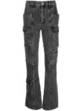 ISABEL MARANT distressed-effect denim jeans - Black