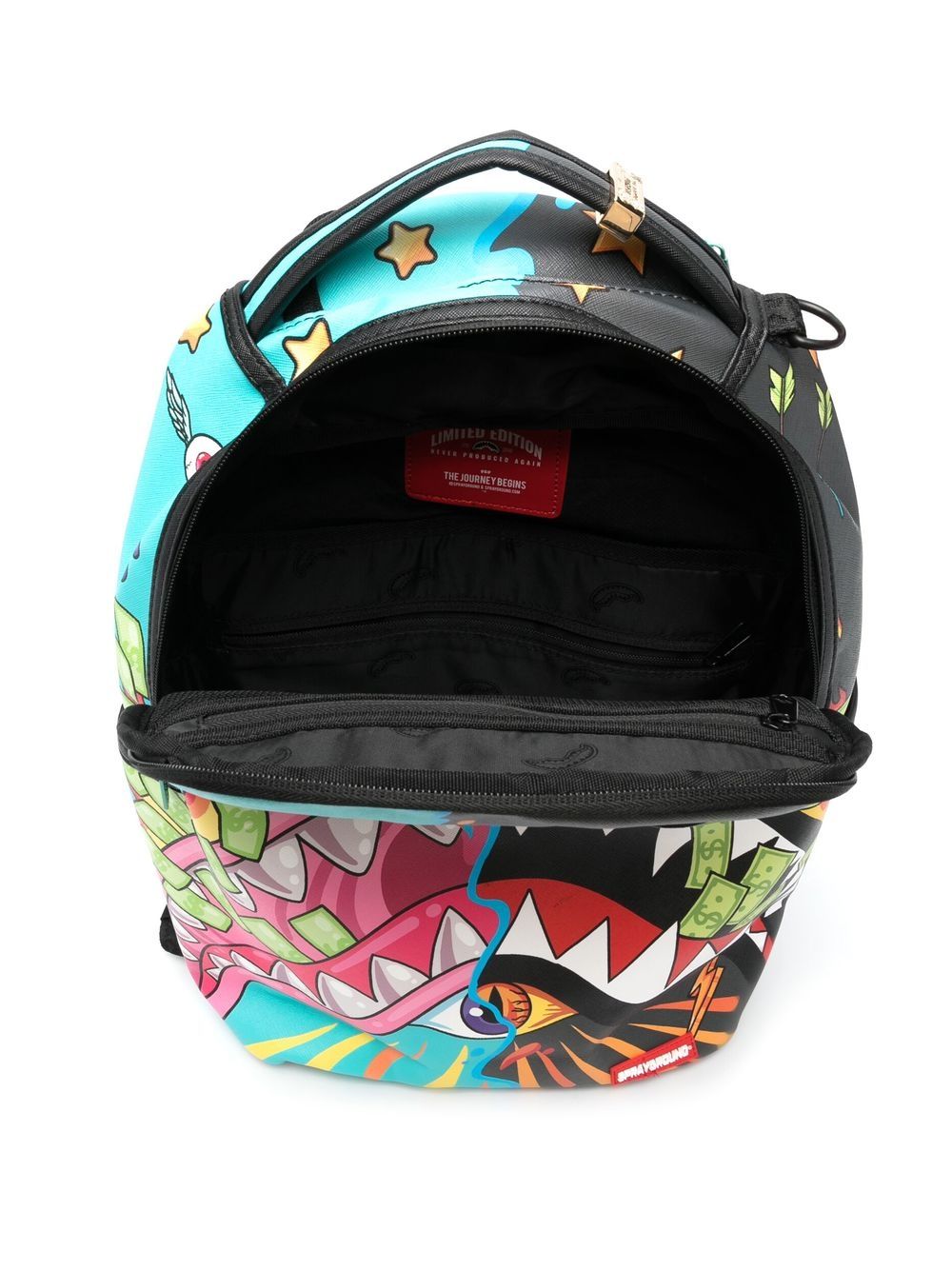 Sprayground Kid shark-print Backpack - Farfetch