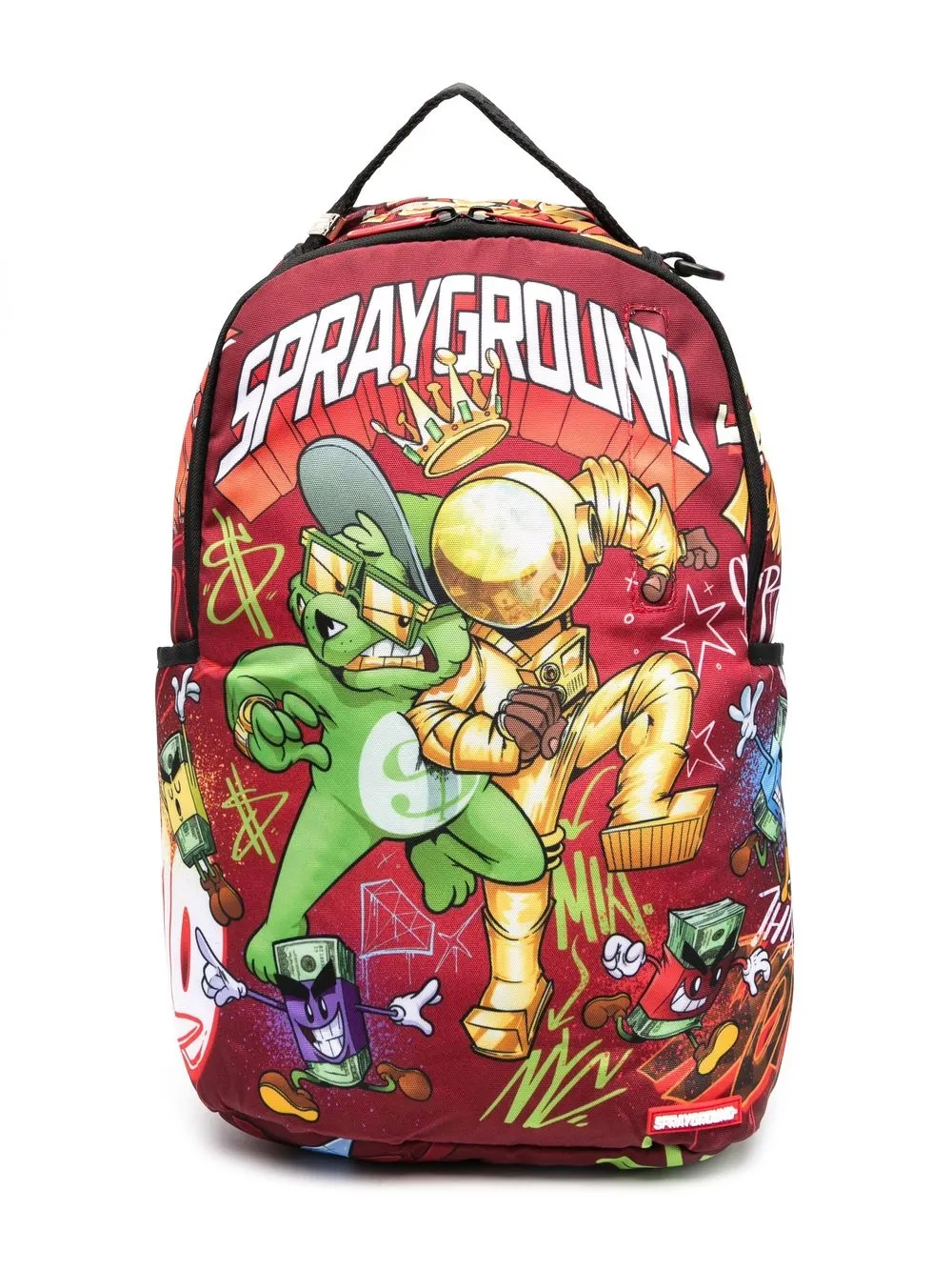 

sprayground kid mochila con estampado gráfico - Rojo