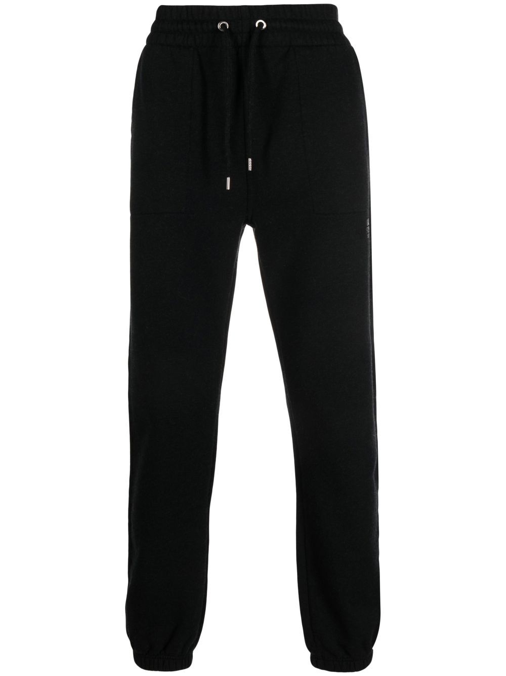 

Maison Kitsuné drawstring-fastening waist trousers - Black