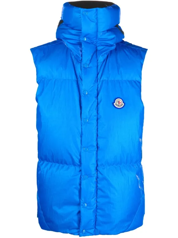 Moncler bodywarmer online blauw