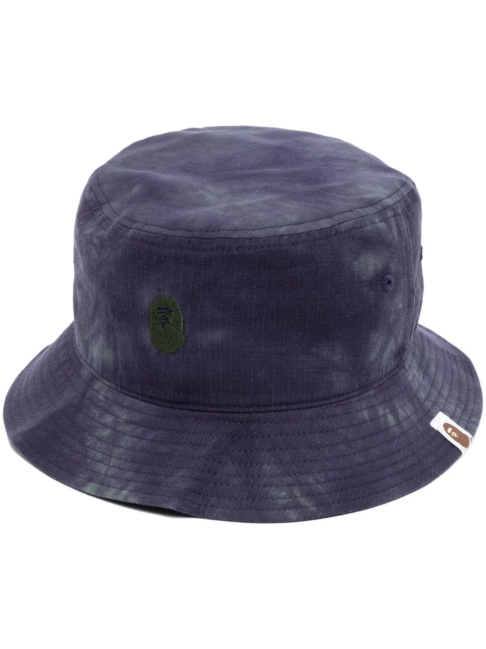 

A BATHING APE® gorro de pescador con logo bordado - Morado