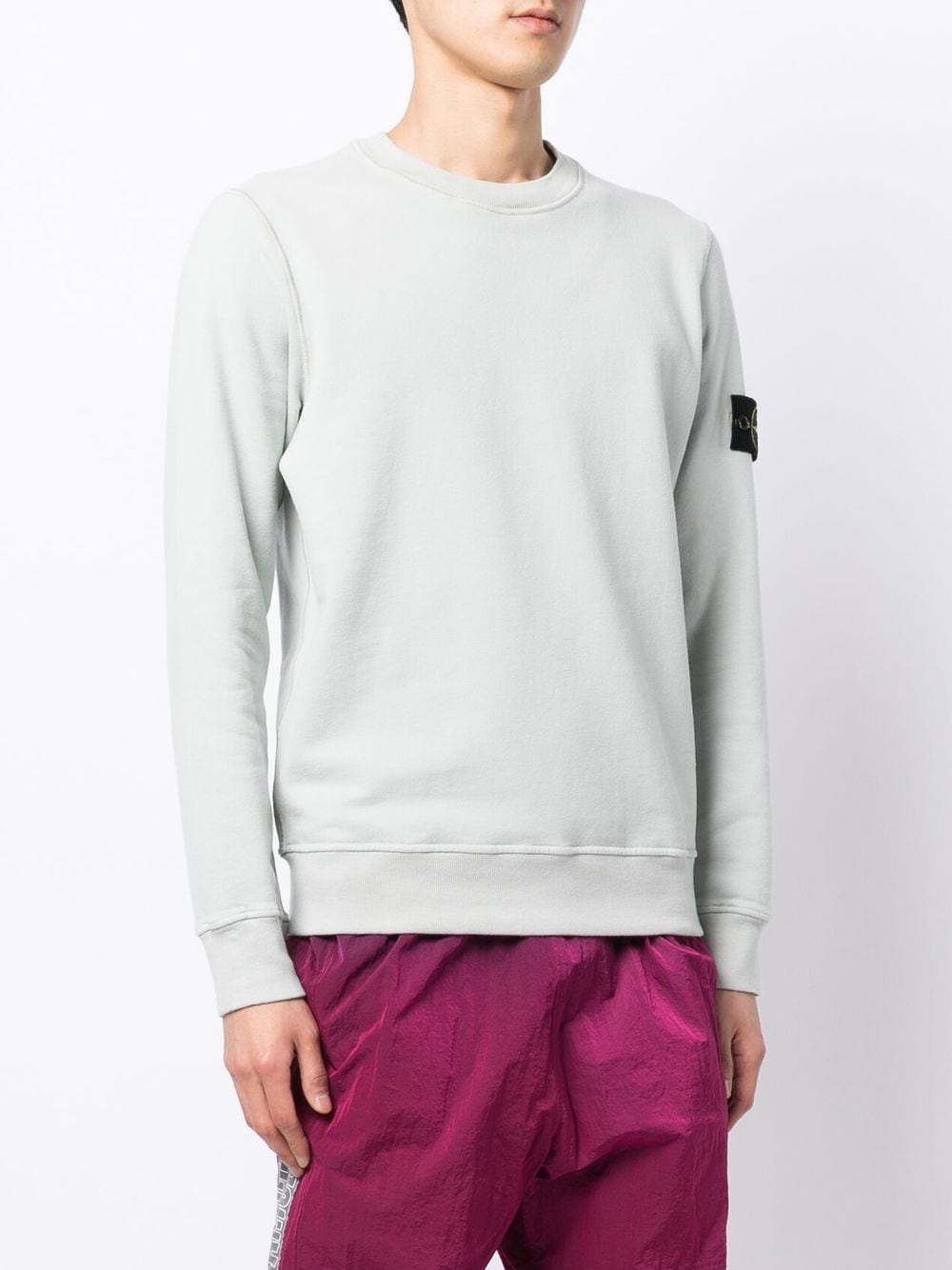 Stone Island 63020 Compass-patch Sweatshirt - Farfetch