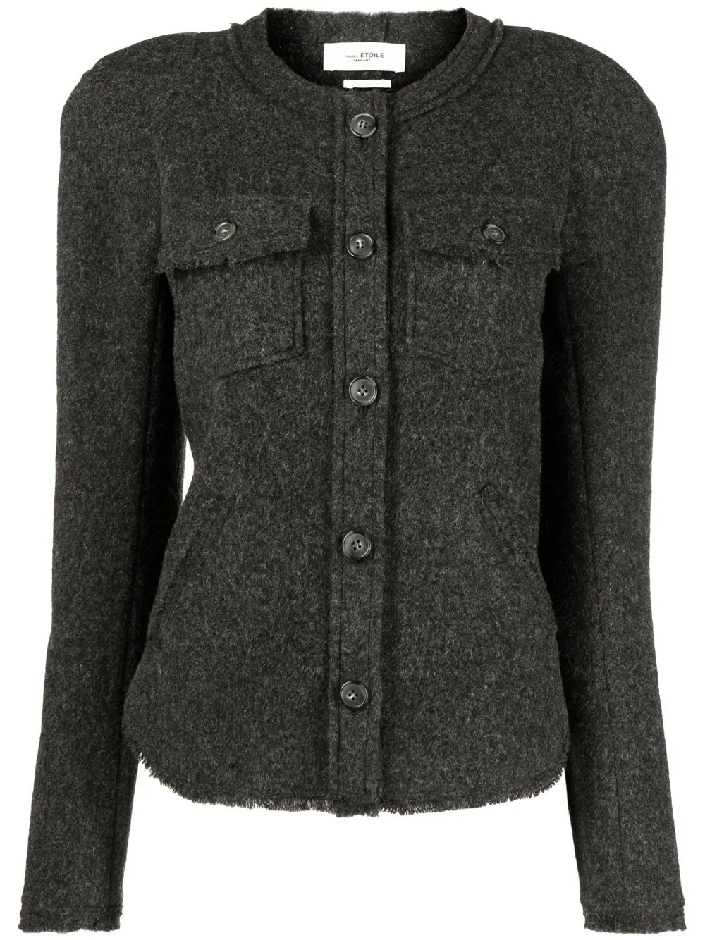 

Isabel Marant Étoile wool-blend single-breasted jacket - Grey