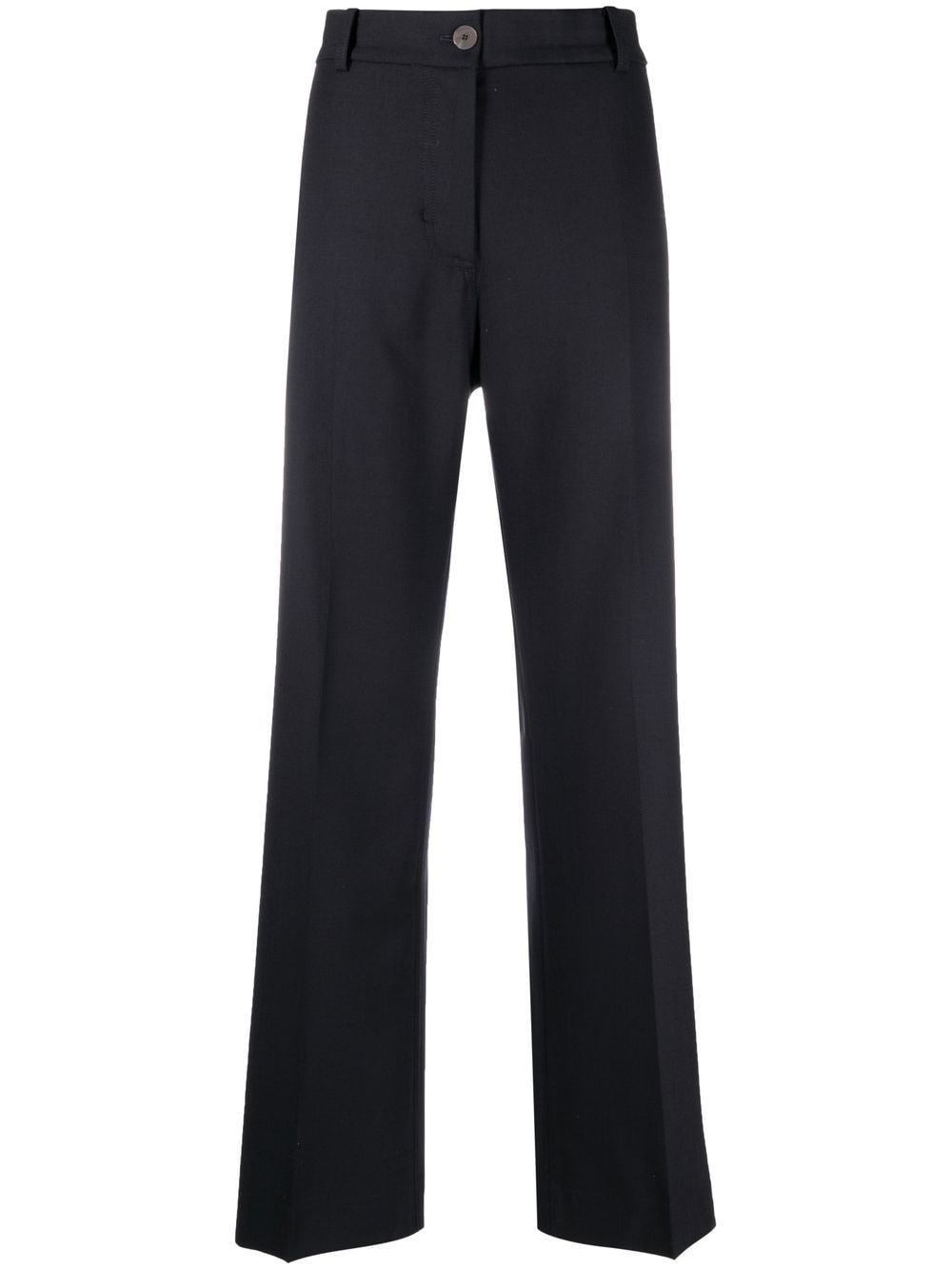 STUDIO NICHOLSON HIGH-WAISTED STRAIGHT-LEG TROUSERS