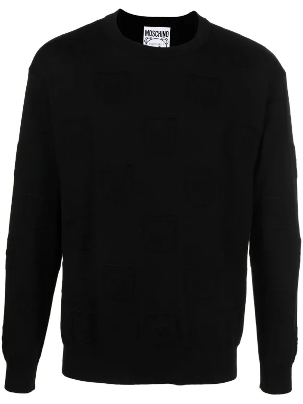 Moschino mens teddy jumper online