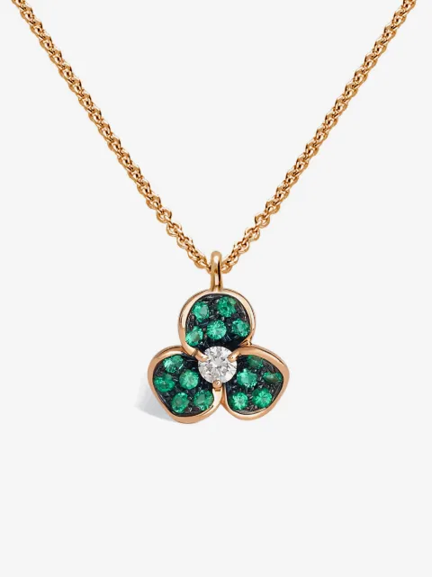 LEO PIZZO collar con dije Candy Flora
