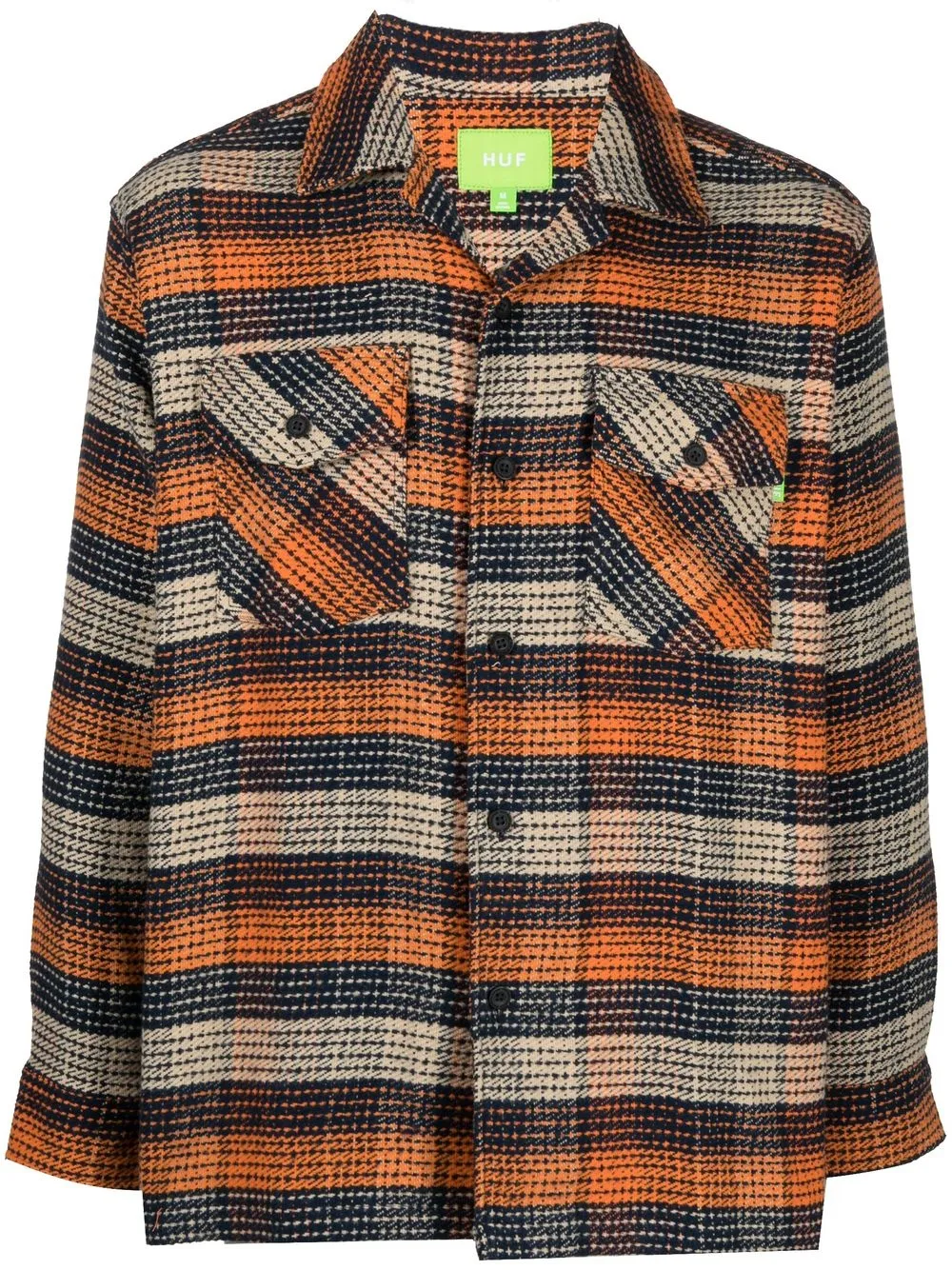 

Huf playera con estampado gráfico - Naranja
