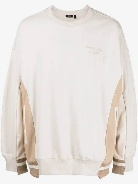 FIVE CM embroidered-logo sweatshirt