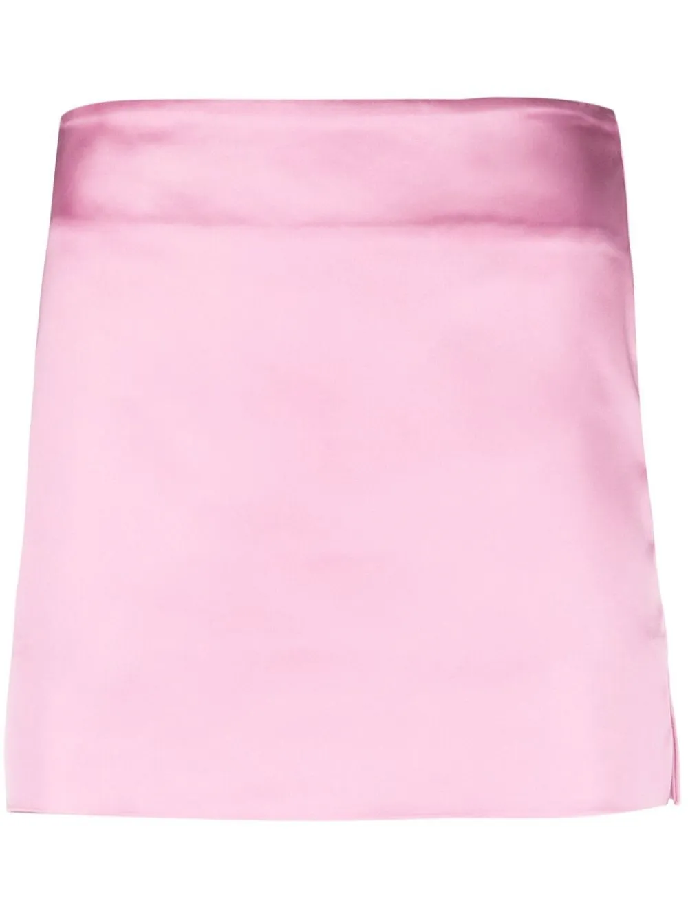 

Bimba y Lola falda midi satinada - Rosado