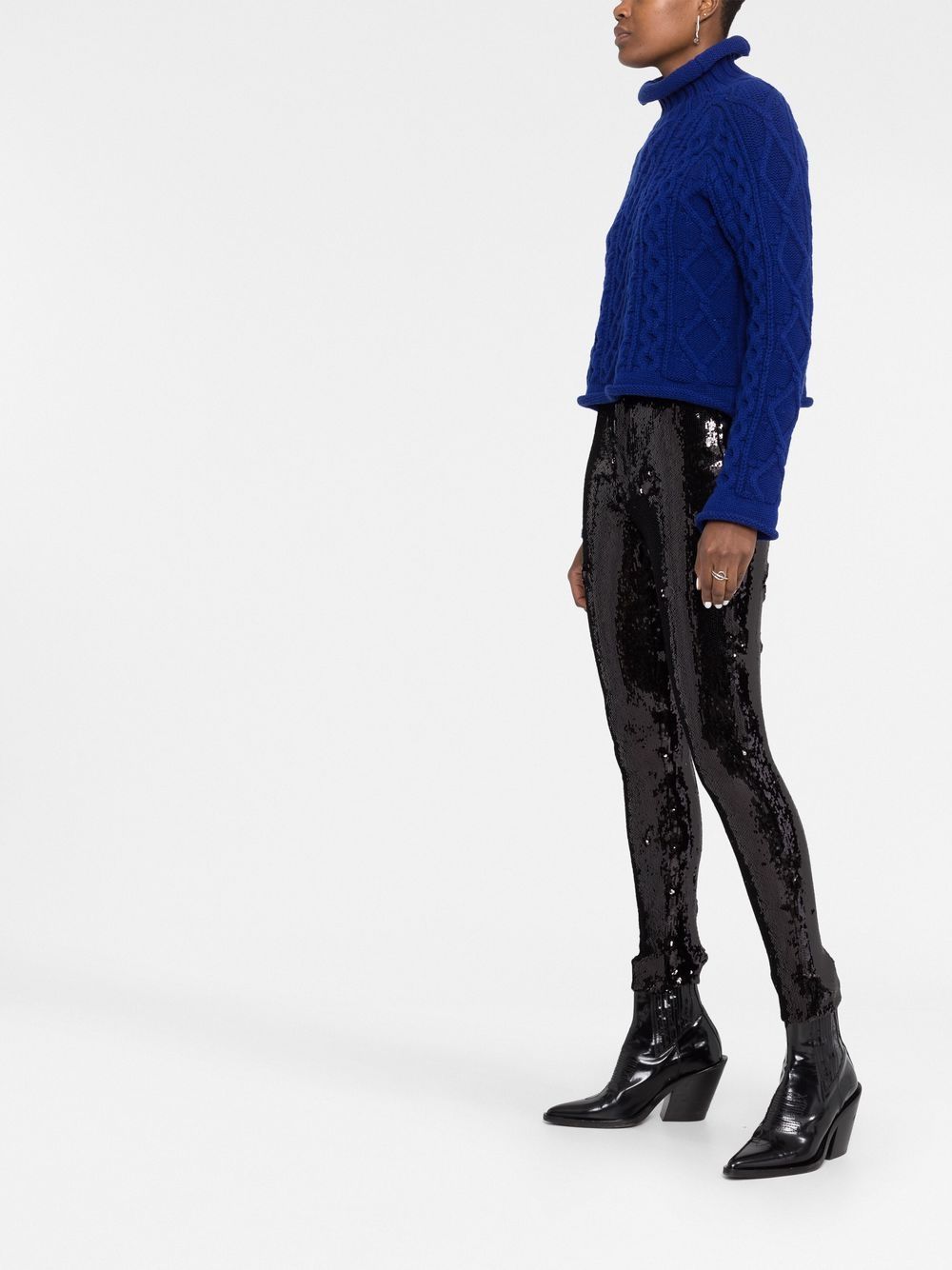 ISABEL MARANT sequin-embellished trousers Women