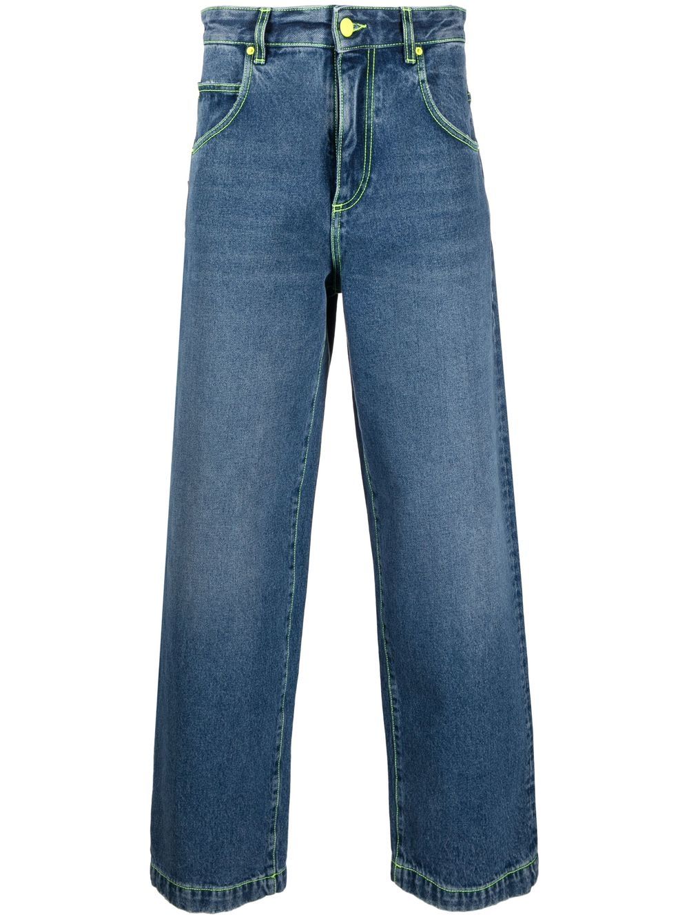 MSGM light-wash straight-leg jeans - Blue