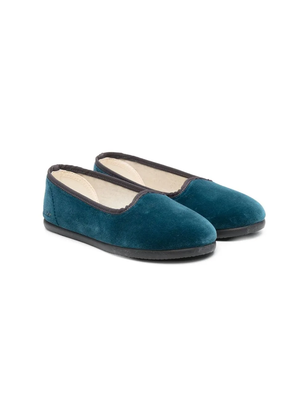 

Bonpoint contrast trim ballerinas - Blue