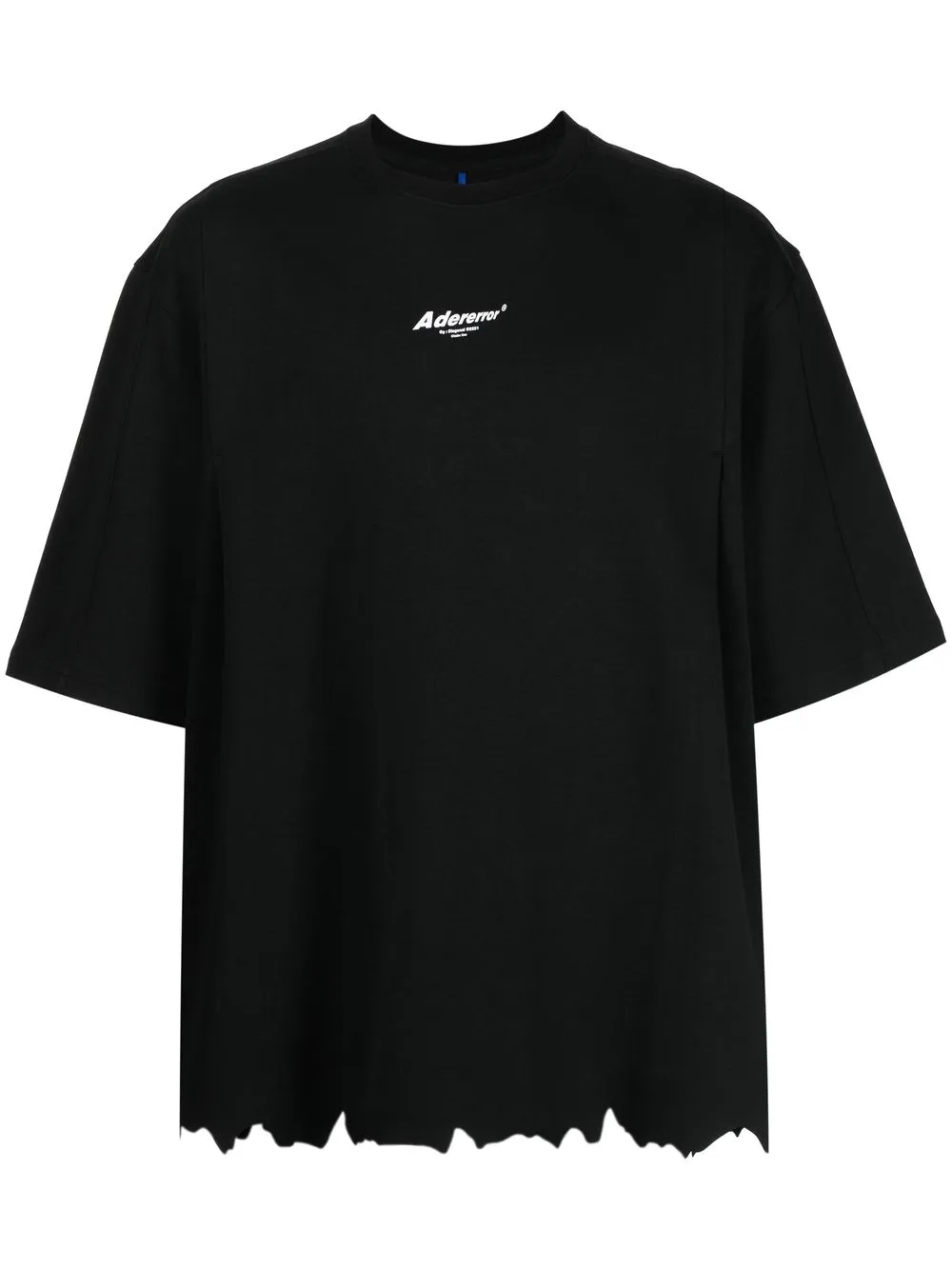 

Ader Error embroidered-logo cotton T-shirt - Black