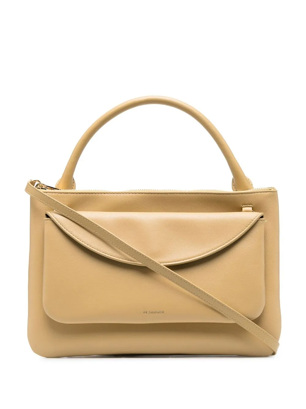 

Jil Sander bolsa crossbody con compartimento en la parte delantera - Amarillo