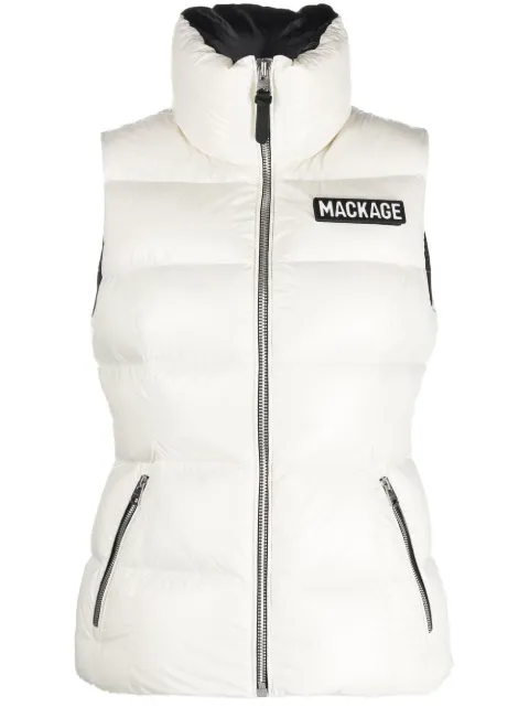 Mackage chaleco capitonado con parche del logo