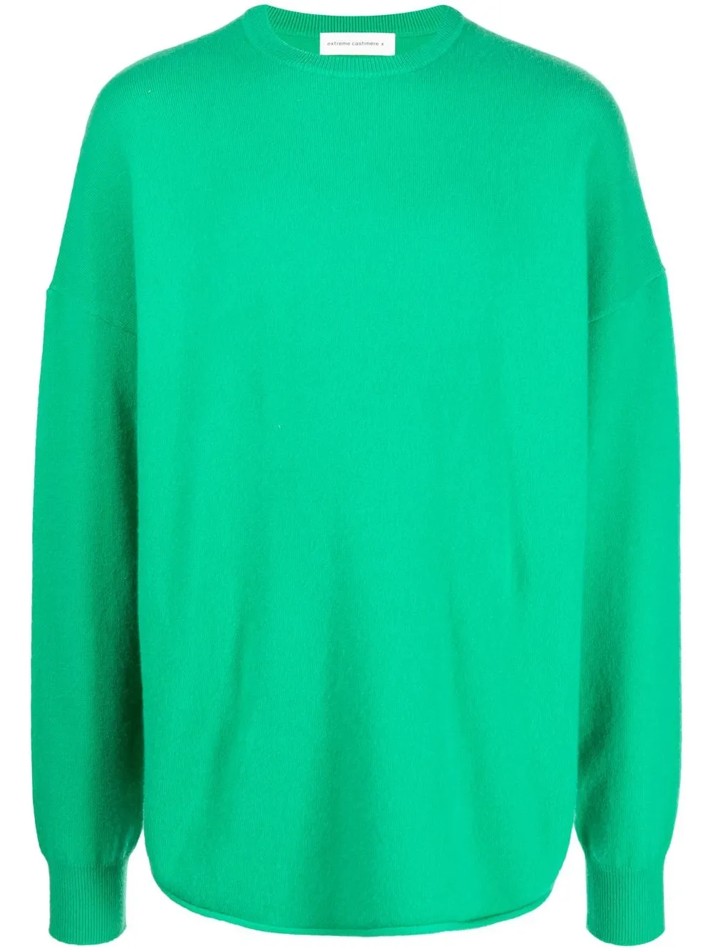 

extreme cashmere suéter con cuello redondo - Verde