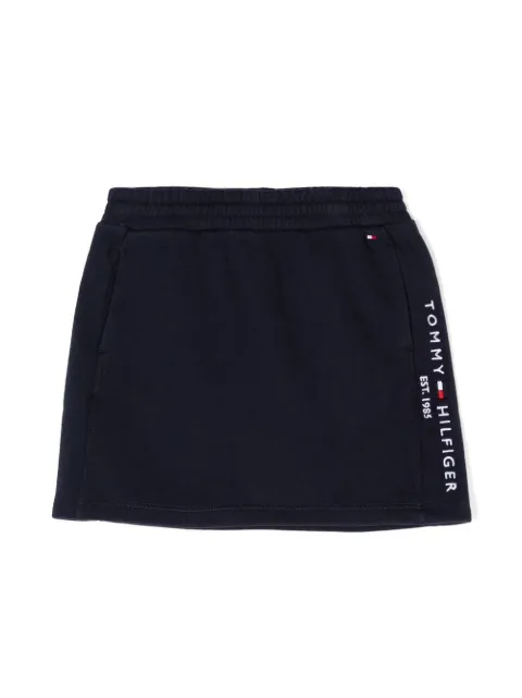Tommy Hilfiger Junior falda deportiva con logo estampado