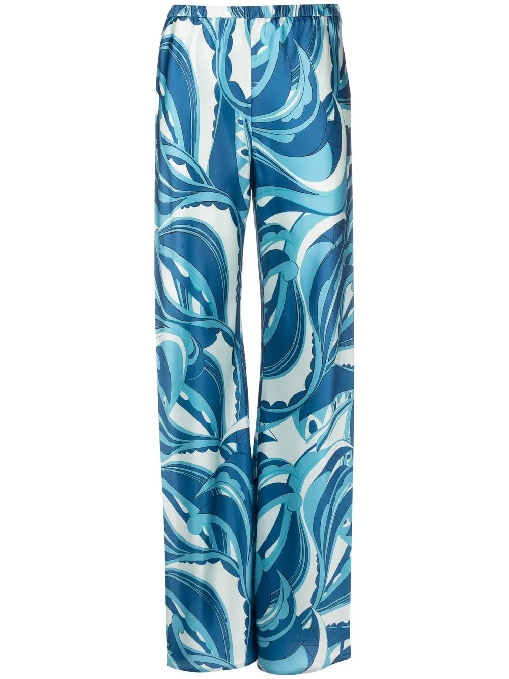 

Cult Gaia Stacie satin trousers - Blue