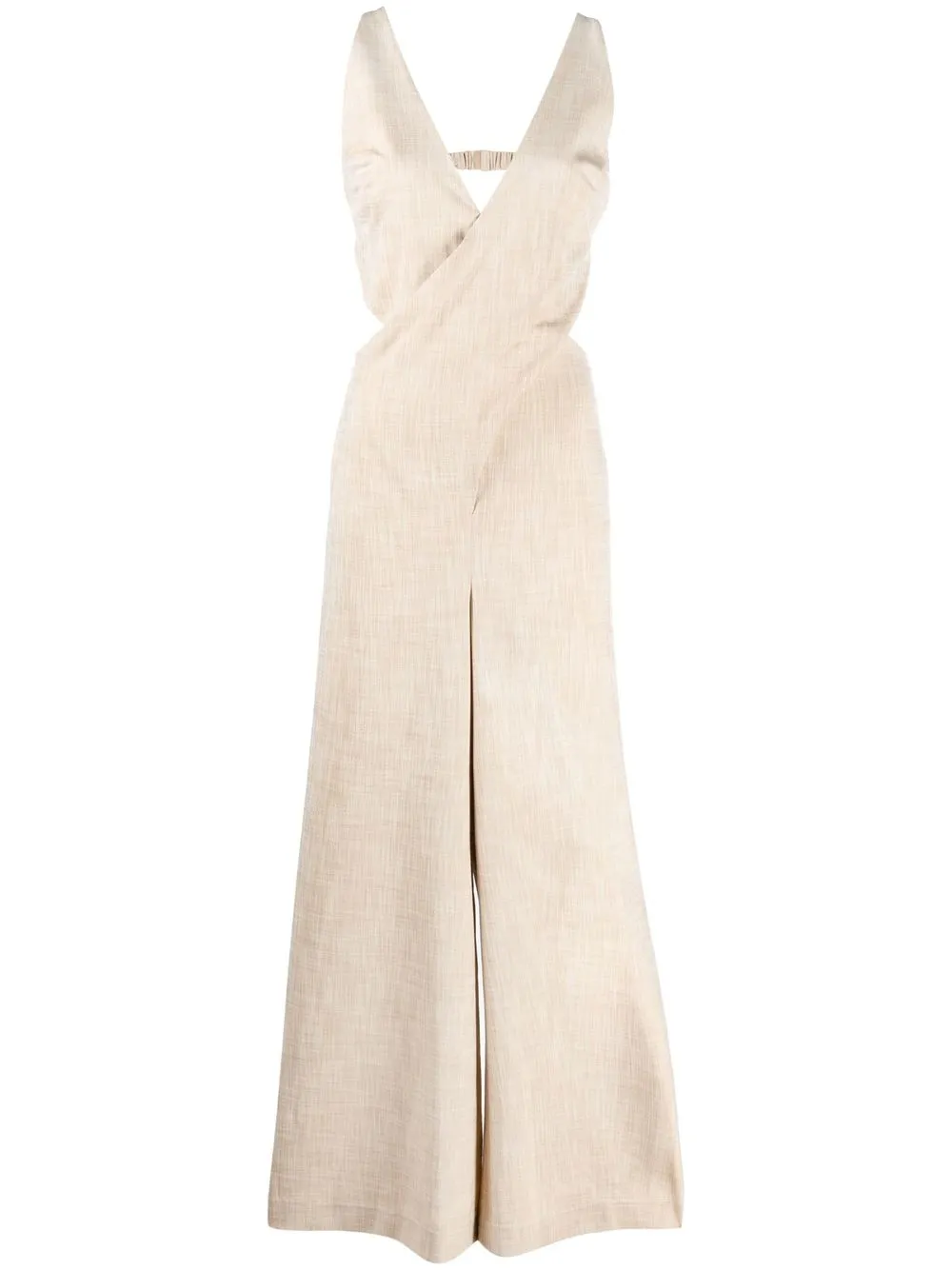 

Cult Gaia Sammie cotton jumpsuit - Neutrals