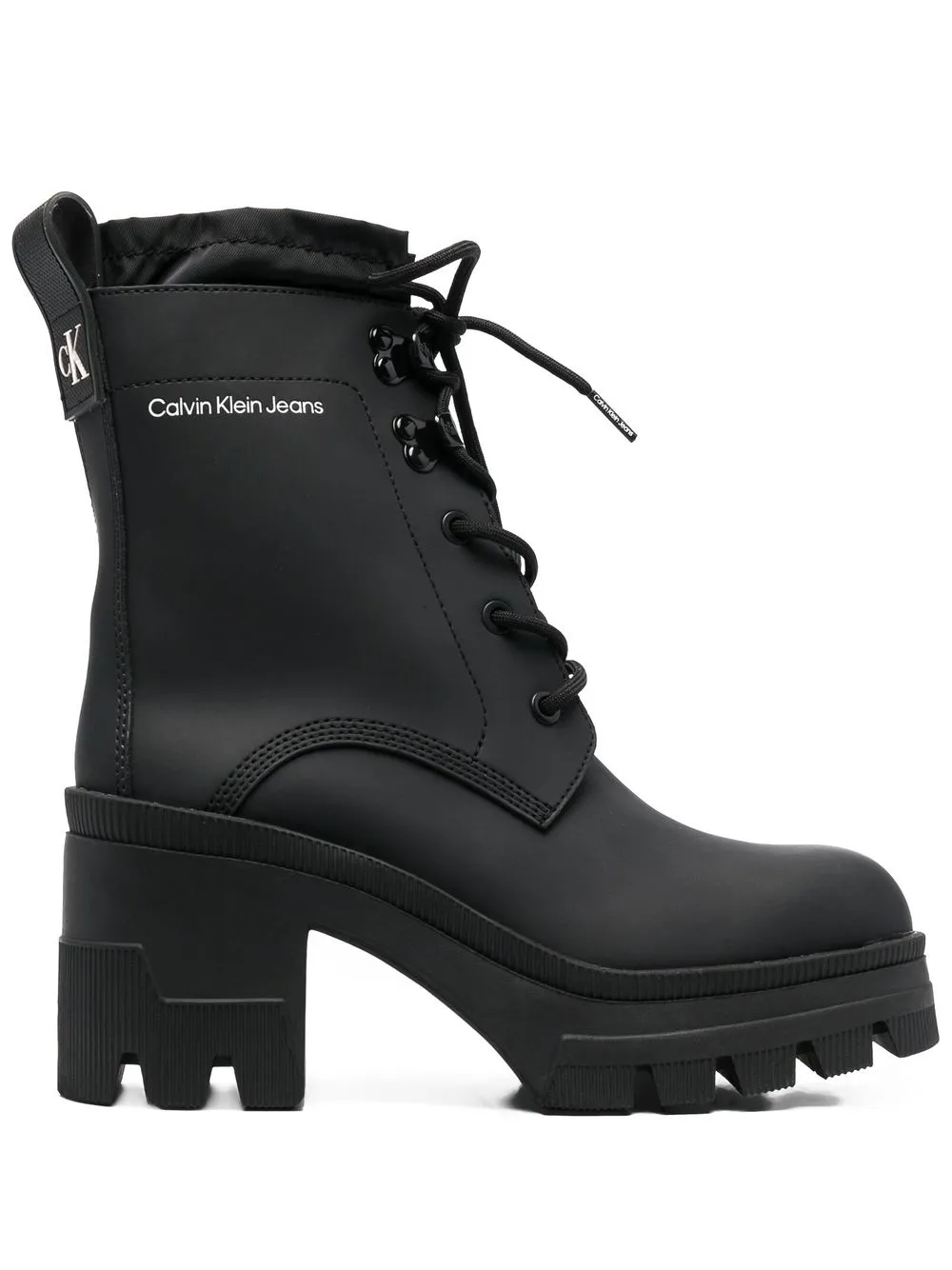 

Calvin Klein botines con suela gruesa - Negro