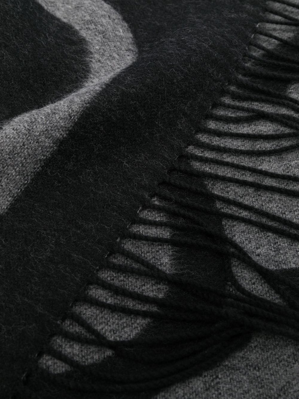 Calvin Klein Sjaal met logoprint - Zwart