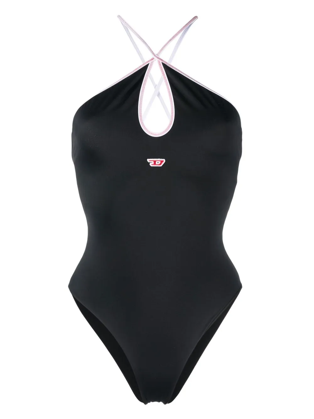 Diesel Crossoverstraps Swimsuit In Black ModeSens