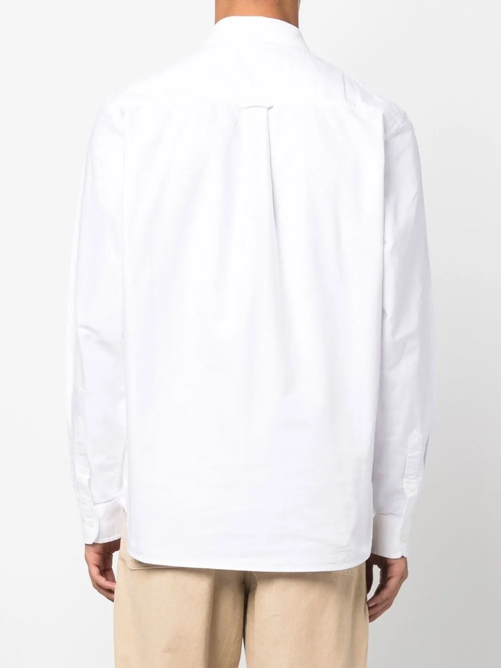 Carhartt Classic Button-up Shirt In Weiss