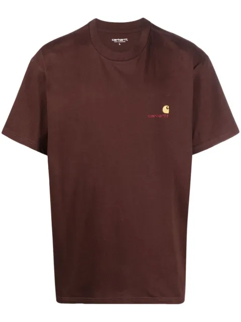 Carhartt WIP playera con logo bordado