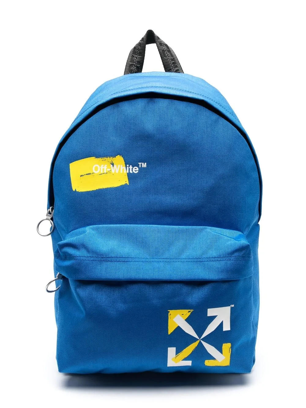 

Off-White Kids logo-print backpack - Blue