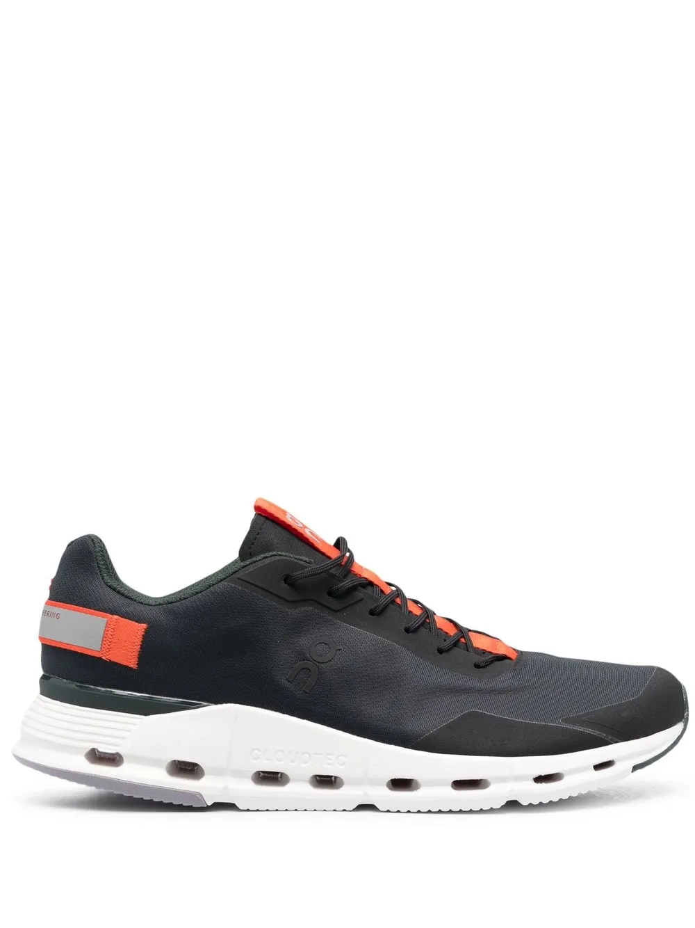 

On Running tenis bajos con diseño de dos tonos - Negro