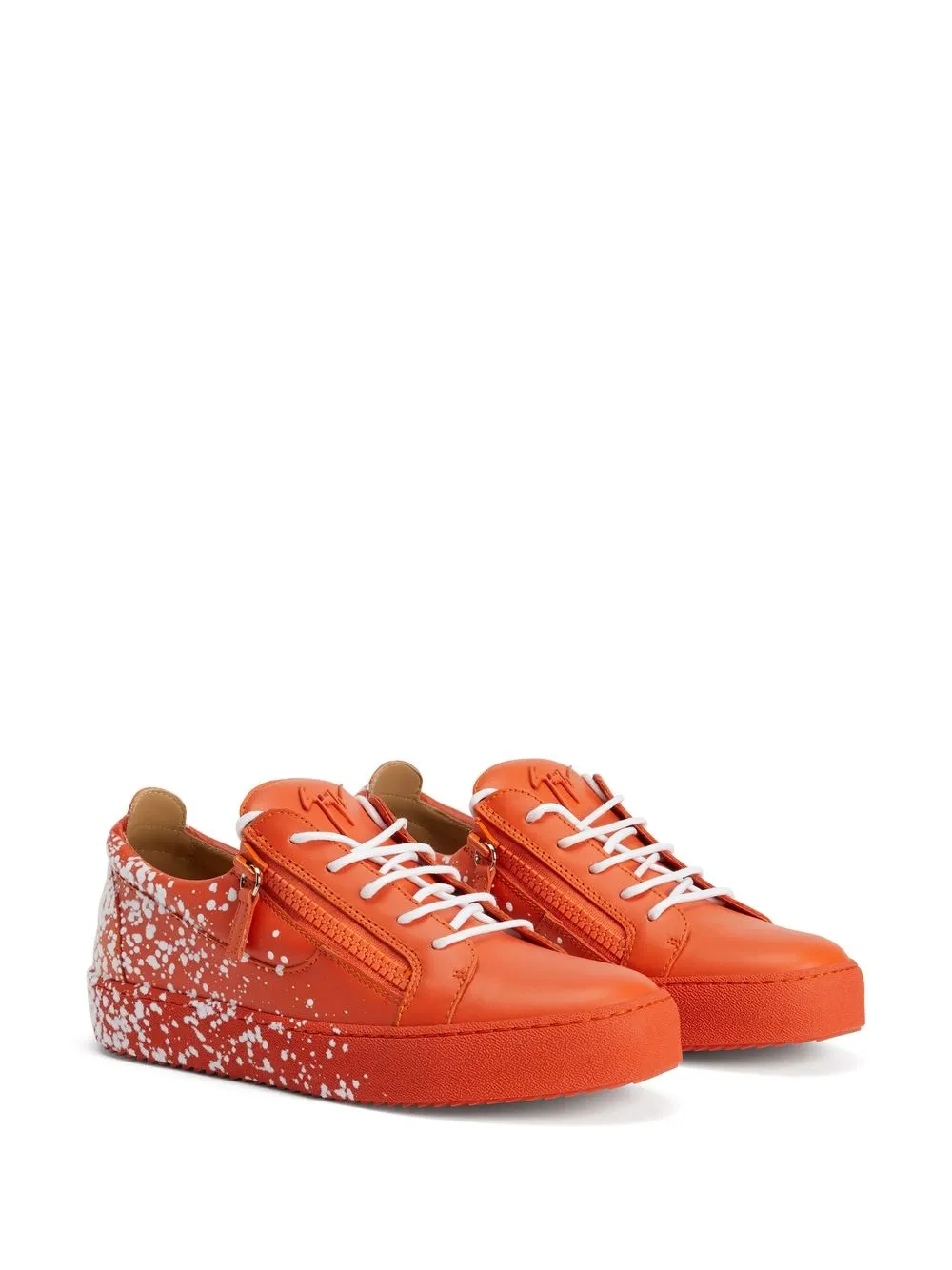 Giuseppe Zanotti Frankie low-top sneakers - Oranje