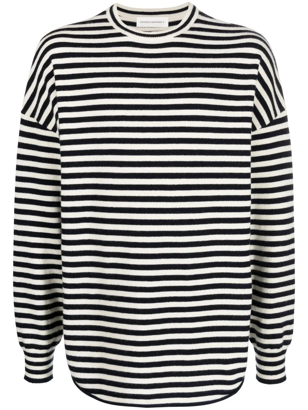 

extreme cashmere suéter de tejido fino con cuello redondo - Azul