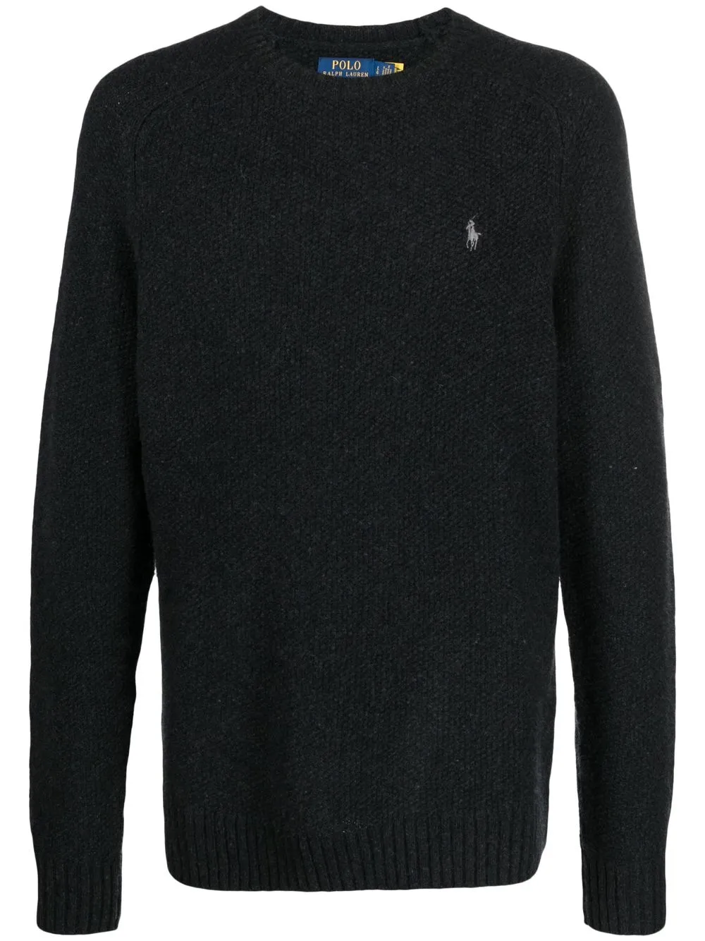 

Polo Ralph Lauren suéter con logo bordado - Negro