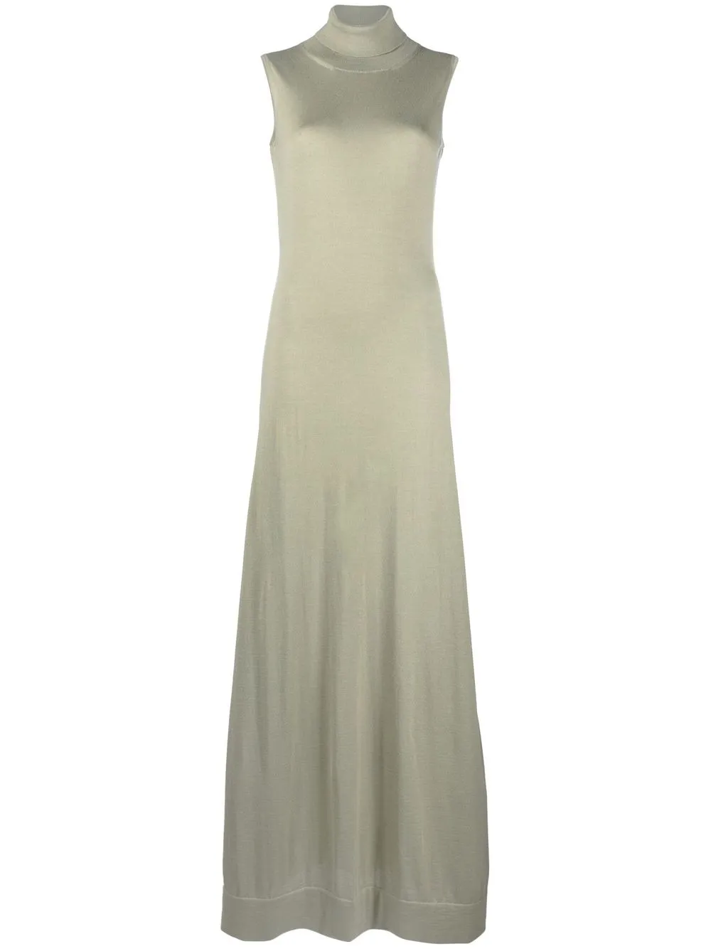 

Fabiana Filippi high neck sleeveless maxi dress - Green