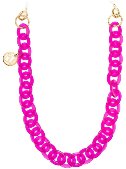 Linda Farrow chunky sunglasses chain