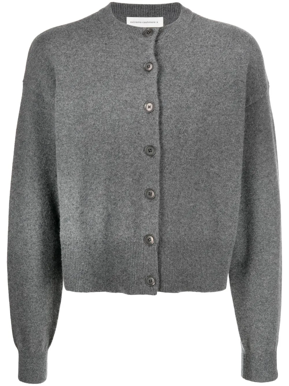 

extreme cashmere cárdigan con botones - Gris