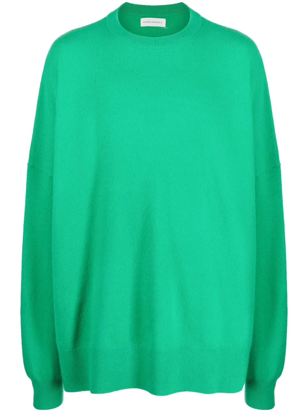 

extreme cashmere suéter con cuello redondo - Verde